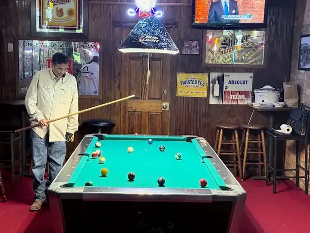 Bar with Pool Table