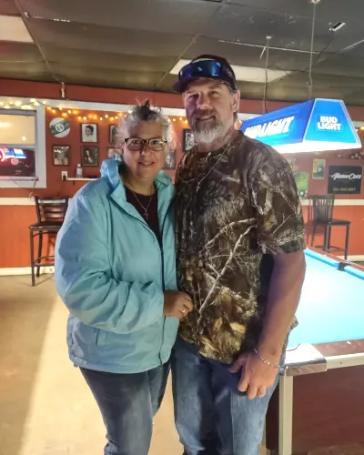 Kathy and George Richel. Owners